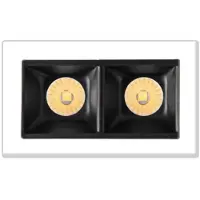 Beneito Faure Nano Tram 6W Modularer LED-Einbaustrahler, Mattweiß - Tuya Technology, 2700K-6000K, CRI > 90, 30º Abstrahlwinkel -