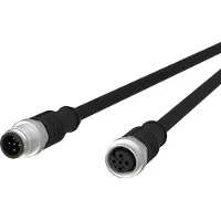 METZ CONNECT MC 142MDA12100 - Sensorleitungen M12 5 pol Stecker> Kupplung 10 m