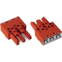 Wago 770-1303, Rot, Polyamid, 25 A, 250 V, 30 mm, 12,9 mm