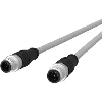 METZ CONNECT BTR 142MNA11100 Sensor-/Aktorverbindungsleitung M12, A-kodiert, 8-polig, 10,0m M12 Ste