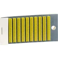 Schneider Electric Kennzeichnungshülse, gelb, Verpackungeinheit: 200 Stck., Zeichen O AR1MB010