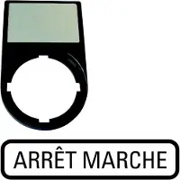 Eaton Träger, + Schild, ARRET MARCHE 256794