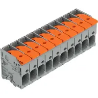 Wago 2606-1110/020-000 Leiterplattenklemme,Hebel,6 mm2,grau 26061110020000 - 25 Stück