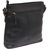 The Chesterfield Brand Leder Umhängetasche Lunton Shoulder Bag Black schwarz
