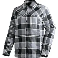 Maier Sports Funktionshemd "Camquadri M" wattiertes Herren Hemd warmes Fleecematerial