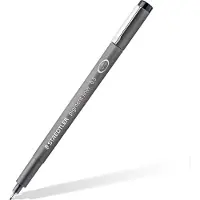 Staedtler pigment liner 308 Fineliner Schwarz Pigmenttinte 0.5 mm (308 05-9)