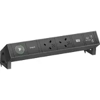 Bachmann 902.830 DESK2 1xiotspot 2xUK 1xUSB