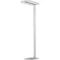 ISOLED LED Office Pro Stehleuchte Up+Down, 40+40W, Licht-/Bewegungssensor, UGR