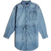 G-Star Belted Langarmkleid