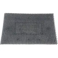 Miltex Schmutzfangmatte EAZYCARE TURF, aus Polyethylen, für Innen und Außen, 570 x 860 mm, hellgrau