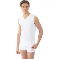 Mey Muskel-Shirt Serie Comfort Cotton Weiss | Größe 4