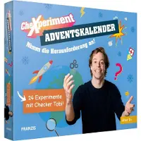 Franzis CheXperiment Adventskalender, 24 Experimente für den Advent mit Checker Tobi, für Kinder ab 8 Jahren