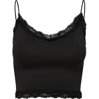 ONLY T-Shirt "T-Shirt ONLVICKY LACE SEAMLESS CROPPED TOP 1er Pack"