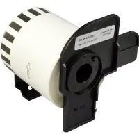 Ampertec Etiketten kompatibel zu Brother DK22212 weiss 62 x 15,24mm Rolle