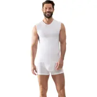Mey Muskel-Shirt Serie Software Weiss | Größe 8