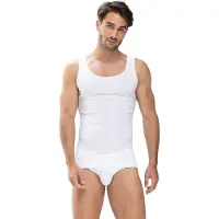 Mey Athletic-Shirt Serie Casual Cotton Weiss | Größe 16