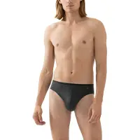 Mey Slip Serie Houndstooth Schwarz | Größe 9