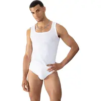 Mey Athletic Shirt Serie RE:THINK RIB Weiss | Größe XL