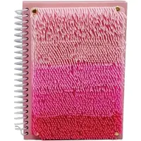 Stnux Rosa Sinnesnotizbuch mit Fransen