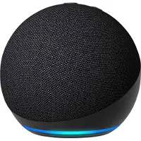Amazon Echo Dot (5. Gen), Alexa, Sphärisch, Schwarz, Deutsch, Englisch, Spanisch, Französisch, Italienisch, Android, Fire OS, 4,4 cm