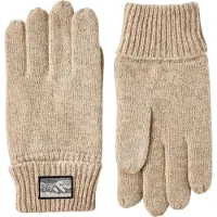Hestra Handschoen Unisex Raggwool Glove Beige-6
