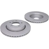 Delphi Bremsscheiben BG4973C hinten, belüftet, voll, hochkarbonisiert, 2 Stück
