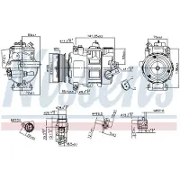 Nissens Klimakompressor 890550