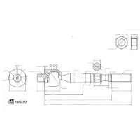 FEBI BILSTEIN Axialgelenk, Spurstange 185059