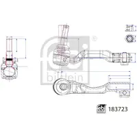 FEBI BILSTEIN Spurstangenkopf 183723