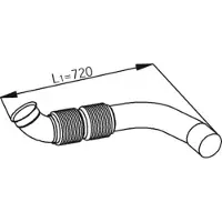 DINEX Abgasrohr 54245