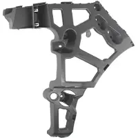 BLIC 6508-06-6043932P Stoßstangenhalter Hinten Rechts für RENAULT MEGANE III Grandtour (KZ0/1) Megane III Schrägheck (BZ0/1) MEGANE III Coupe (DZ0/1)
