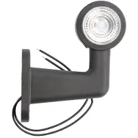WAS LED Umrissleuchte 294P für Rechtsmontage, 12-24V Betriebsspannung, 230mm Kabellänge