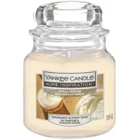 Yankee candle Duftkerze Home Inspiration klein Vanilla Frosting 0,33 kg