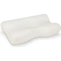ELONEO 2x Seitenschläferkissen mit Aloe Vera 3D Bezug, Hausstauballergiker geeignet 2 St Set