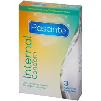 Pasante Femidom Vrouwencondoom 3 St Kondome
