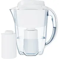 AQUAPHOR J.Shmidt A500, Aufsatz-Wasserfilter, 2,8 l, Transparent, Weiß