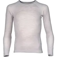 Isbjörn of Sweden - Teen's Husky Sweater Baselayer - Merinounterwäsche Gr 158/164 grau