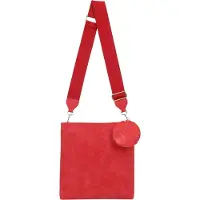 Fritzi aus Preußen Umhängetasche Schultertasche Brigitte X Fritzi Ronja Cross Body Bag Red rot