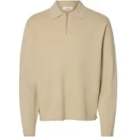 Selected Teller Relaxed Fit Halbzippullover