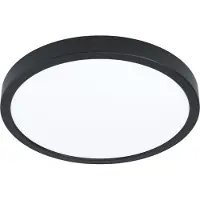Eglo FUEVA 6-Z Aufbauleuchte - H2,5 x Ø27,8 cm - schwarz - 14,3W inkl. - IP44