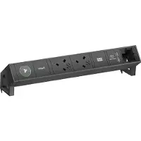 Bachmann 902.831 DESK2 1xiotspot 2xUK 1xUSB