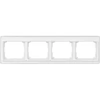 JUNG SL 5840 WW. Produktfarbe: Weiss, Material: Acryl, Glas. Breite: 298 mm, Höhe: 85 mm