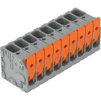 Wago 2606-3109/020-000 Leiterplattenklemme,Hebel,6 mm2,grau 26063109020000 - 25 Stück