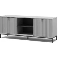 Vicco Lowboard Eliza Grau 150 x 60 cm mit 2 Türen, Model 56402