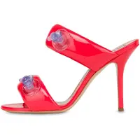 Moschino Sabotd.br Mn85/100 Patentpu Bluette Größe: 37 | Pumps Outlet | Damen | Blau