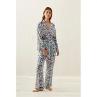Louise Misha Kimono Yoka Blue Summer Meadow Größe: XS/S | Bademäntel Outlet | Damen | Blau