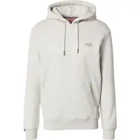 Superdry für Herren. M2014404A Essential Logo Hoodie HB grau (XXL), Lässig, Baumwolle