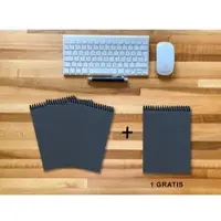 E & Z-Verlag A 5 Notizblock - Set 3+1 gratis Luxury 80 Seiten BLAU NEW LAPISLAZULI GLITTER-OPTIK kariert 7x7mm / / Bei Hugendubel