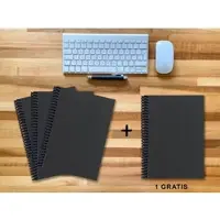 E & Z-Verlag A 4 Notizbuch - Set 3+1 gratis Luxury 80 Seiten SCHWARZ ONYX GLITTER-OPTIK blanko / / Bei Hugendubel
