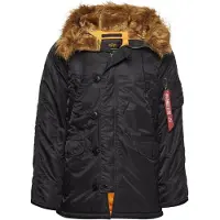 Alpha industries Parka "N3B VF 59" mit Kapuze mit abnehmbarem Kunstfellkragen